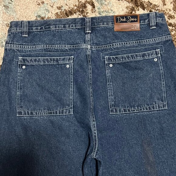 Vintage Dtek Baggy Jeans Size 38x31 Skater Southpole Style Y2K - Picture 3 of 6